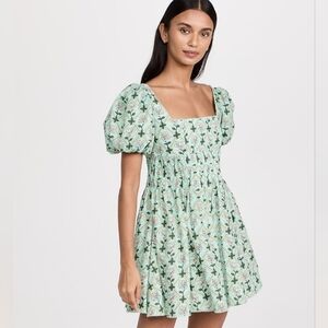 AGUA BY AGUA BENDITA Herbal Caramelo Mini Dress